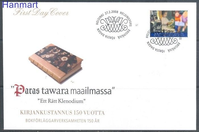 Znaczek Finlandia 2008 Mi 1905 FDC