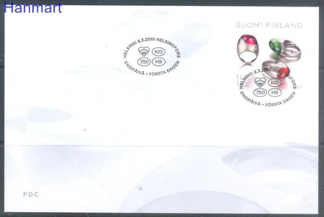 Znaczek Finlandia 2010 Mi 2012 FDC