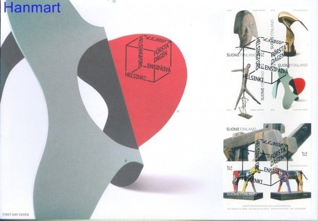 Znaczek Finlandia 2010 Mi 2045-2050 FDC