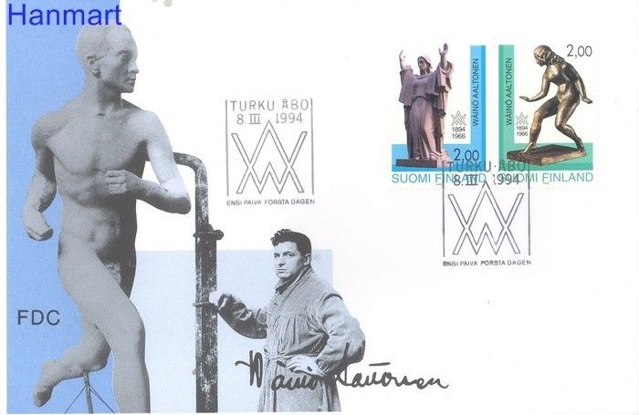 Znaczek Finlandia 1994 Mi 1242-1243 FDC