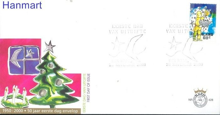 Znaczek Holandia 2000 Mi 1839 FDC