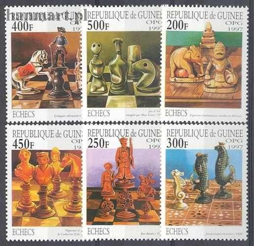 Znaczek Gwinea 1997 Mi 1666-1671 Czyste **