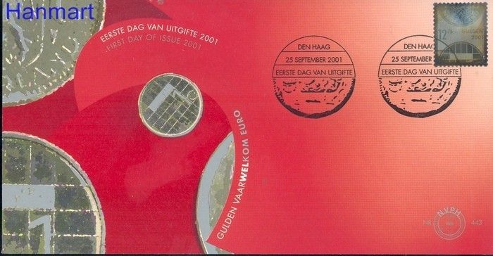 Znaczek Holandia 2001 Mi 1928 FDC
