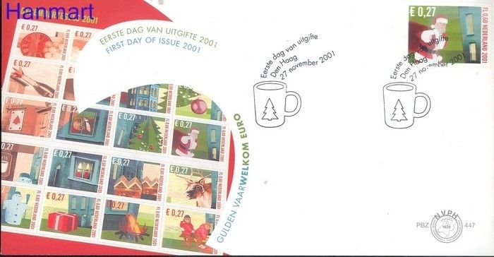 Znaczek Holandia 2001 Mi 1951 FDC