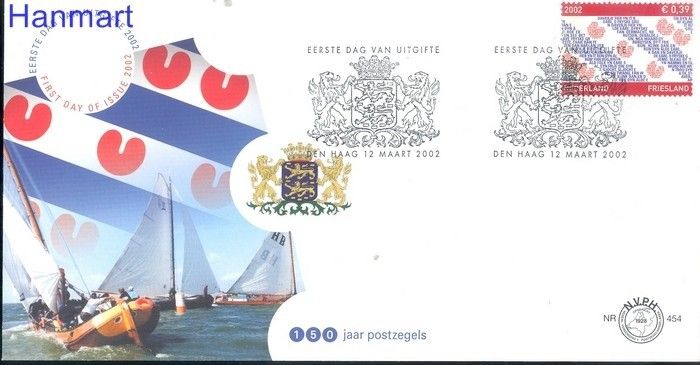 Znaczek Holandia 2002 Mi 1992 FDC