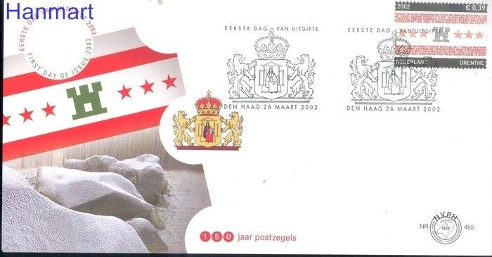 Znaczek Holandia 2002 Mi 1993 FDC