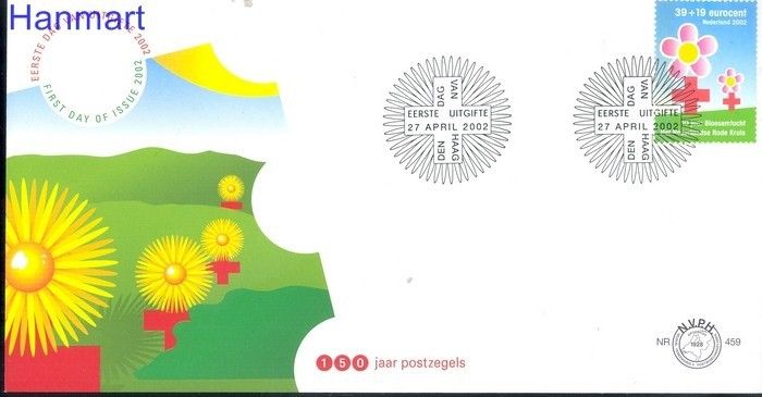 Znaczek Holandia 2002 Mi 2002 FDC