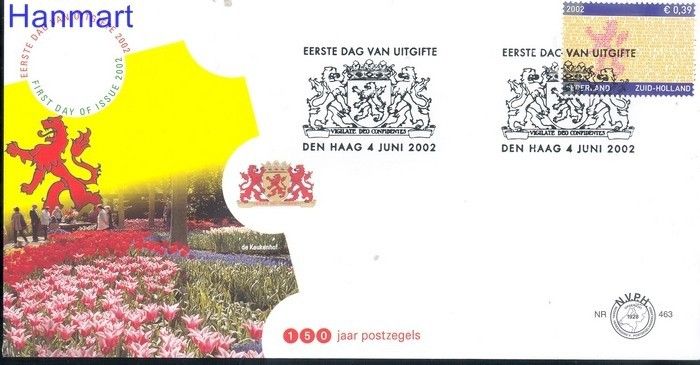 Znaczek Holandia 2002 Mi 2010 FDC