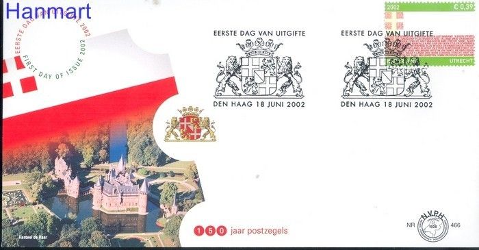 Znaczek Holandia 2002 Mi 2023 FDC