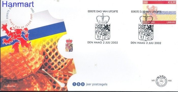 Znaczek Holandia 2002 Mi 2026 FDC