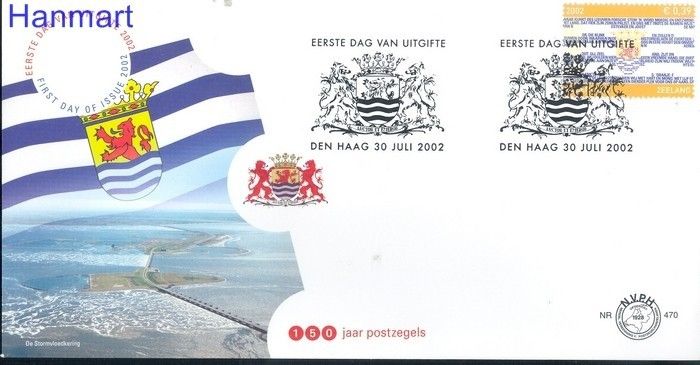 Znaczek Holandia 2002 Mi 2028 FDC