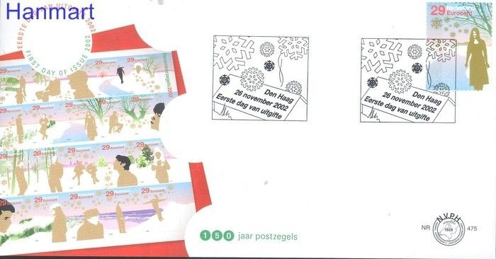 Znaczek Holandia 2002 Mi 2057 FDC