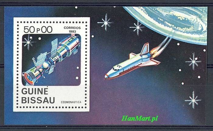 Znaczek Gwinea Bissau 1983 Mi bl 249 Czyste **