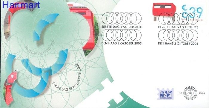 Znaczek Holandia 2003 Mi 2149 FDC