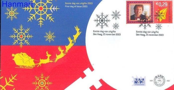 Znaczek Holandia 2003 Mi 2177 FDC