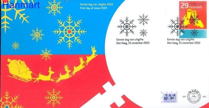 Znaczek Holandia 2003 Mi 2161 FDC