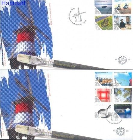 Znaczek Holandia 2006 Mi 2370-2379 FDC