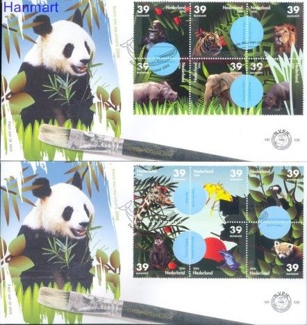 Znaczek Holandia 2006 Mi 2421-2432 FDC