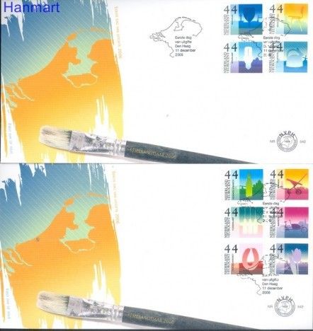 Znaczek Holandia 2006 Mi 2463-2472 FDC