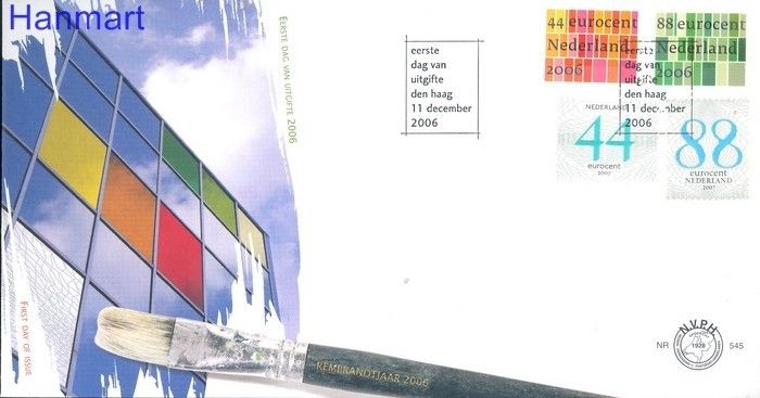Znaczek Holandia 2006 Mi 2480-2481 FDC