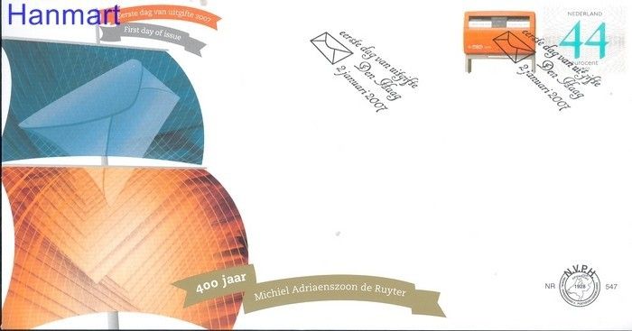 Znaczek Holandia 2007 Mi 2483 FDC