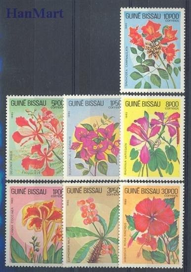 Znaczek Gwinea Bissau 1983 Mi 724-730 Czyste **