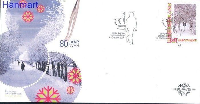 Znaczek Holandia 2008 Mi 2631 FDC