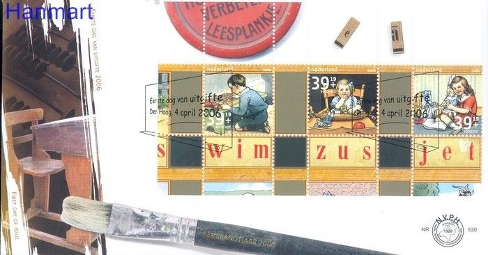 Znaczek Holandia 2006 Mi bl 95 FDC