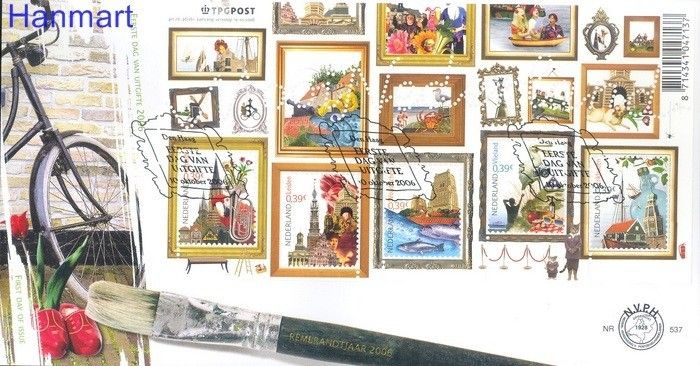 Znaczek Holandia 2006 Mi bl 98 FDC