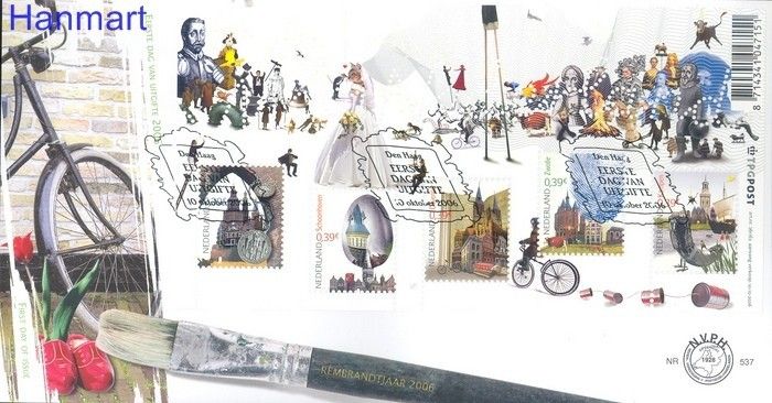 Znaczek Holandia 2006 Mi bl 99 FDC