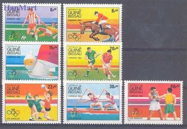 Znaczek Gwinea Bissau 1984 Mi 765-771 Czyste **