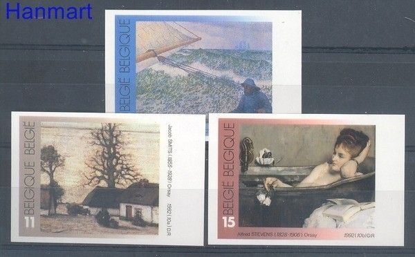 Znaczek Belgia 1992 Mi 2514-2516B Czyste **