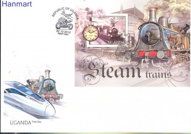 Znaczek Uganda 2012 Mi bl 390 FDC