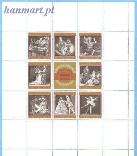 Znaczek Austria 1969 Mi ark 1294-1301 Czyste **