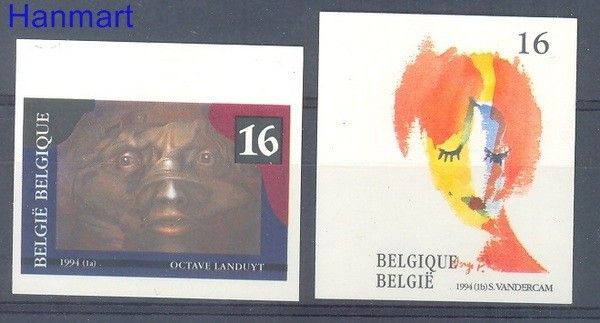 Znaczek Belgia 1994 Mi 2588-2589B Czyste **