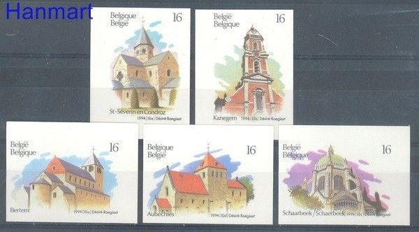 Znaczek Belgia 1994 Mi 2612-2616B Czyste **
