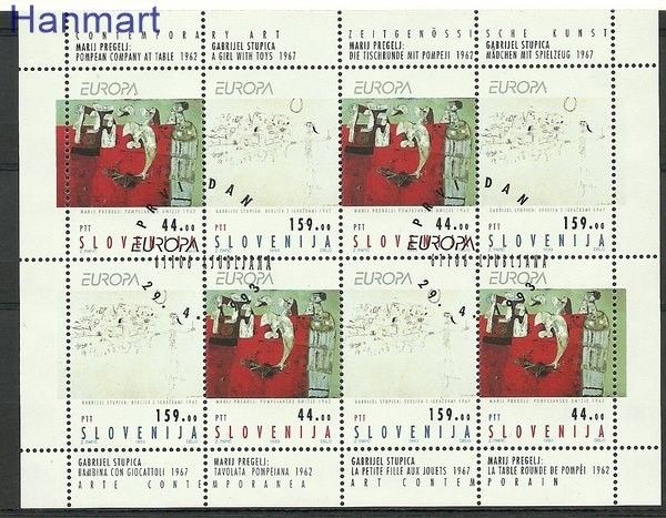 Znaczek Słowenia 1993 Mi 48-49 Stemplowane