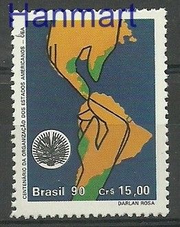 Znaczek Brazylia 1990 Mi 2392 Czyste **