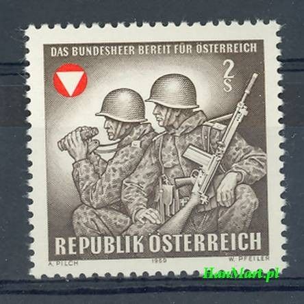 Znaczek Austria 1969 Mi 1293 Czyste **