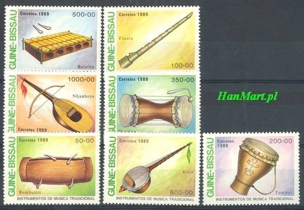 Znaczek Gwinea Bissau 1989 Mi 1011- Czyste **
