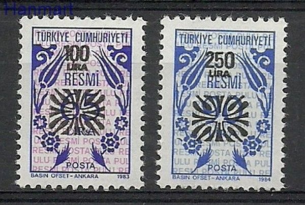 Znaczek Turcja 1991 Mi die 192-193 Czyste **