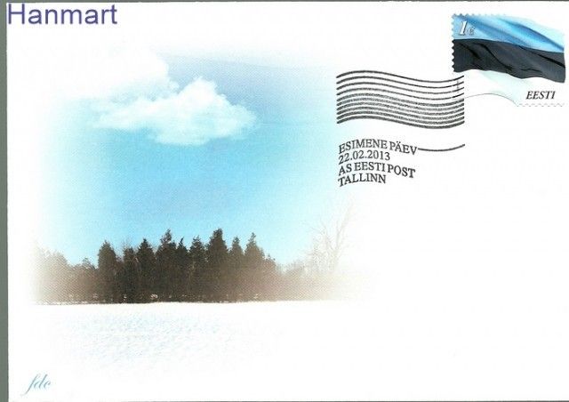 Znaczek Estonia 2013 Mi 756 FDC