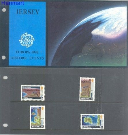 Znaczek Jersey 1982 Mi 278-281 Czyste **