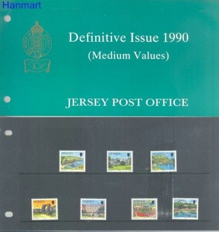 Znaczek Jersey 1990 Mi 501-507 Czyste **