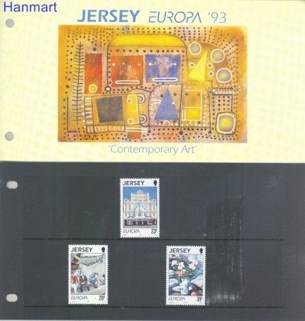 Znaczek Jersey 1993 Mi 612-614 Czyste **