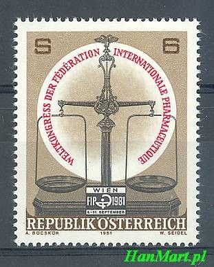 Znaczek Austria 1981 Mi 1679 Czyste **