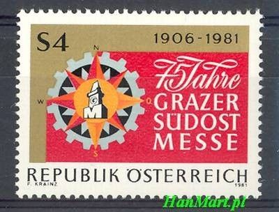 Znaczek Austria 1981 Mi 1682 Czyste **