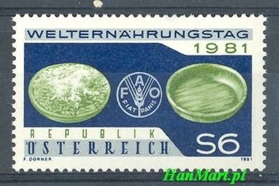 Znaczek Austria 1981 Mi 1686 Czyste **