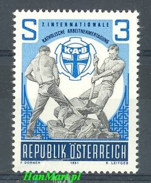 Znaczek Austria 1981 Mi 1688 Czyste **