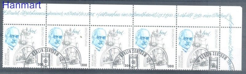 Znaczek Niemcy 1997 Stemplowane